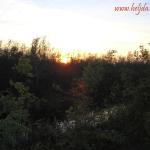 Zalazak uoči punog meseca 31.10.2012 sombor