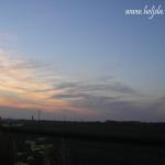 Zalazak uoči punog meseca 31.10.2012 sombor