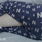 ergonomski jastuk, udoban za kolena, kičmu, kukove