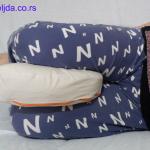 ergonomski jastuk, udoban za kolena, kičmu, kukove