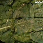 Musaka od blitve i geršle