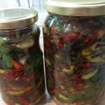 Pečene paprike u tegli, peci i gnječi