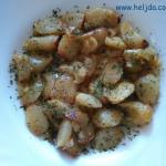 pečeni beli luk sa maslinovim uljem