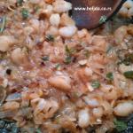 Testenina sa plavim sirom i gambori