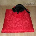 Komplet "Zafu" i "Zabuton" sa promenjivom navlakom, bez mačke