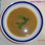 Zdravi recepti- krem čorba od dimljene sušene ribe