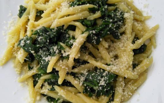 recepti, kuhinja, barila testenina, spanać, heljda