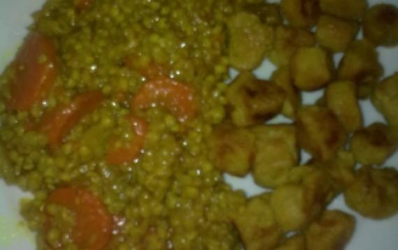 Heljda sa šargarepom i kurkuma