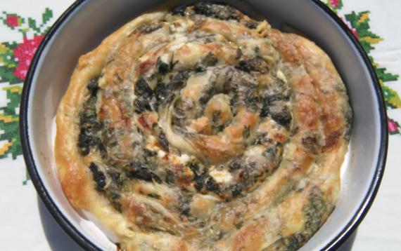 Pita sa koprivama - koprivnjača