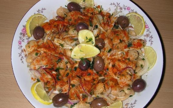 Salata od belog pasulja