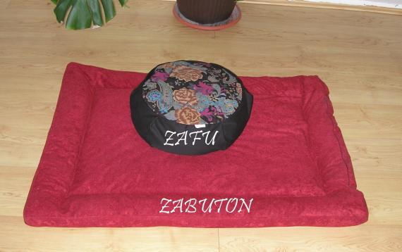 Zabuton jastuk-prostirka za meditaciju