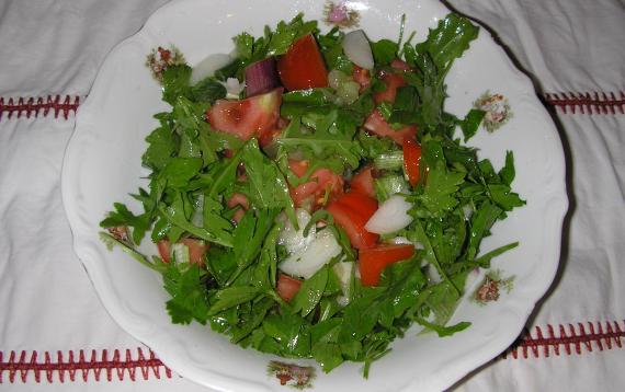 Salata od paradajza sa rukolom